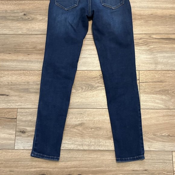 Women's Kancan Mid Rise Super Skinny Jeans SZ 26 x 28 Blue Stretch KC7092 - Picture 12 of 12